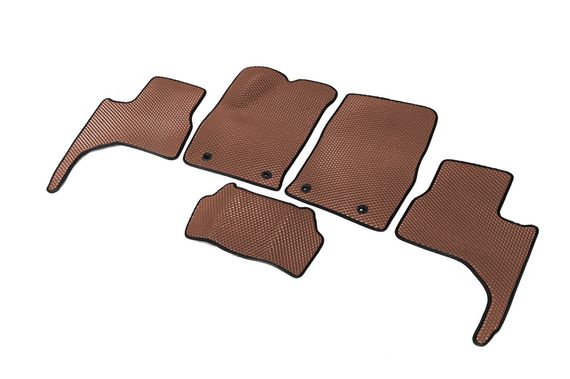 Коврики EVA (Коричневые) для Toyota Land Cruiser 300 2021- гг | Зображення 1