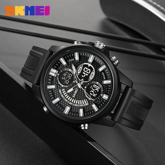 Чоловічий годинник Skmei 2235BKBK Black | Зображення 3