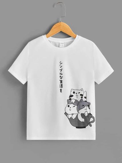 Футболка жіноча з принтом повсякденна L Білий