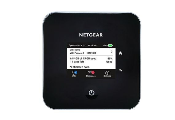 NETGEAR Мобільний маршрутизатор MR2100 Nighthawk M2, 4G LTE, 2Gbps, 1xGE LAN/WAN, WiFi5, 1xUSB-C, 1xUSB 2.0, 2xTS-9 (MR2100-100EUS) | Зображення 3
