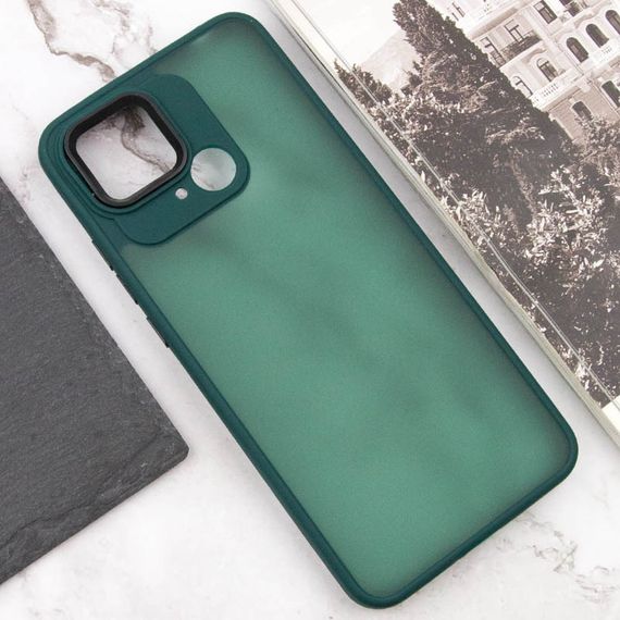 Чохол TPU+PC Lyon Frosted для Xiaomi Redmi 10C Green | Зображення 3