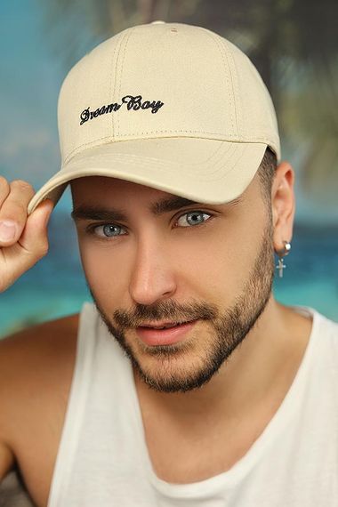 Мужская бейсболка «Dream Boy» (1601) бежевый