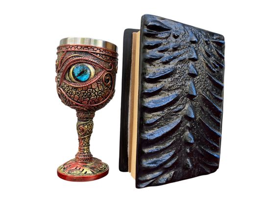 Подарунковий набір Келих 3D Око Blue і Блокнот 3D «Книга тіней і Глубін» | Зображення 1
