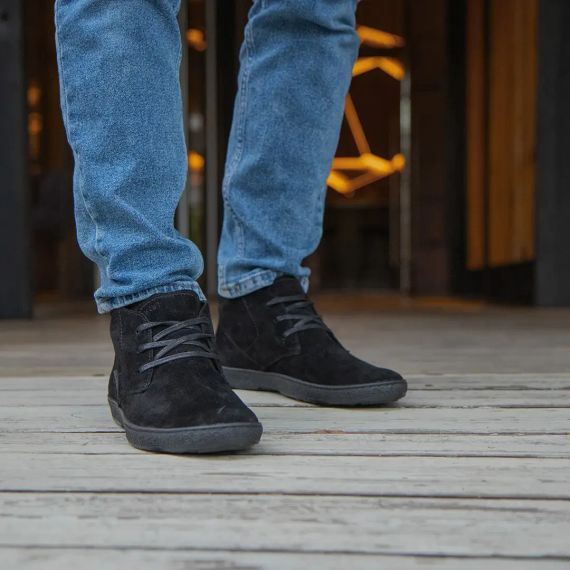 Качественные замшевые ботинки для мужчин на меху 45 размер | Зображення 7