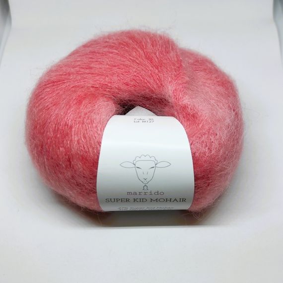 Super Kid Mohair № 30 (Marrido-Gazzal) Турецька пряжа для в'язання нитки кід мохер 64430 | Зображення 1