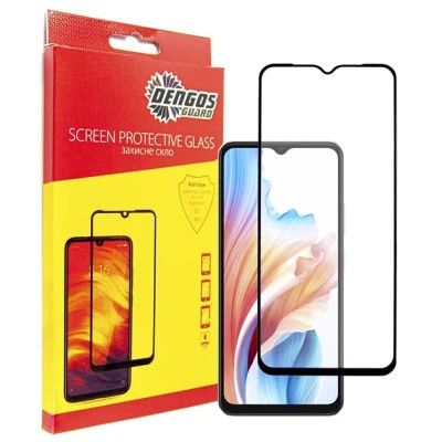 Чехол для мобильного телефона Dengos Kit for OPPO A38 case + glass (Black) (DG-KM-05) | Зображення 3