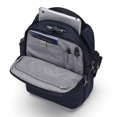 Сумка Pacsafe V Tour Crossbody Темно-синя (61110658) | Зображення 9