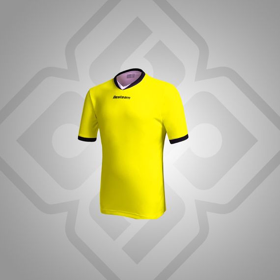 Футболка BestTeam SC-13020 (желтый/черный/белый)