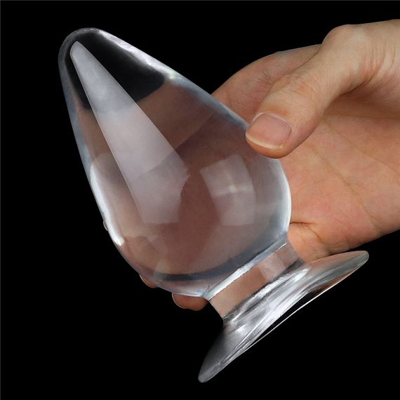 Анальна пробка - Flawless Clear Anal Plug 4.5" Clear sexstyle | Зображення 2