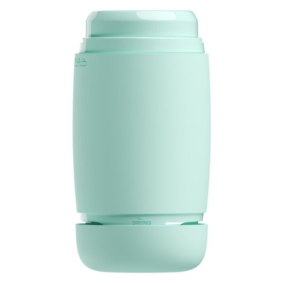 Мастурбатор TENGA PUFFY MINT GREEN, ультрамягкий материал, многоразовый, сквозной | Зображення 1