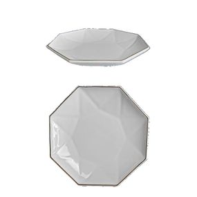 Тарілка супова Vittora Blanco Astra Gold V-215ASG 21.5 см біла