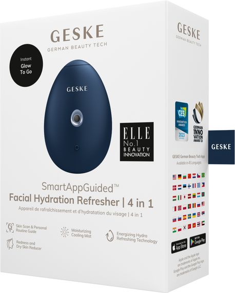 Електронний освіжувач для зволоження обличчя GESKE Facial Hydration Refresher 4в1 midnight | Зображення 7