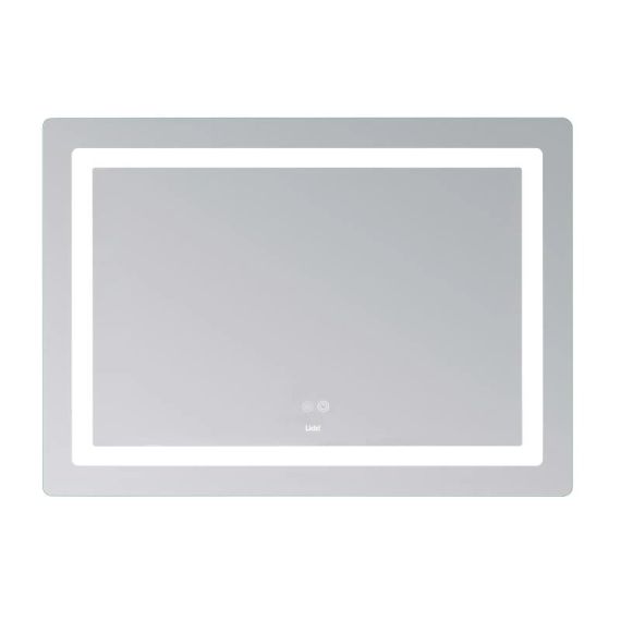 Дзеркало Lidz Kubis (KU2) 1000х800 з LED-підсвіткою Touch, з антизапотіванням, з димером, рег. яскравості LD78LF6141008048450 | Зображення 3