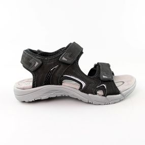 Сандалі підліткові 589062 Чорні сірі 36 37 38 39 40 41