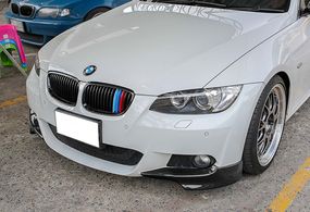 Передний лип DPT (для E92/93 M-Sport 2006-2010, Черный Глянец) для BMW 3 серия E-90/91/92/93