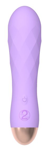 Фіолетовий мінівібратор із незвичайною текстурою Cuties Mini Vibrator Sex Aura | Зображення 6