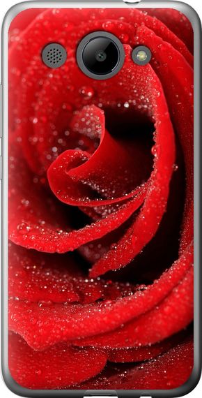 Чехол на Huawei Y3 2017 Красная роза "529u-991-17620"