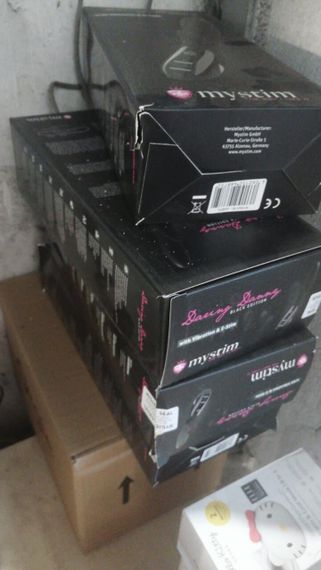 Вібратор-кролик з електростимуляцією Mystim Daring Danny eStim Black (м'ята упаковка!!!) | Зображення 1