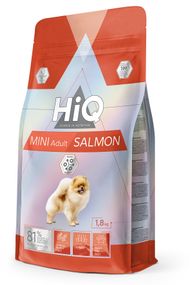 HiQ Mini Adult Salmon сухий корм з лососем для дорослих собак малих порід 1.8 кг