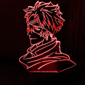 Акриловый светильник-ночник Лави (Lavi) красный tty-n000970