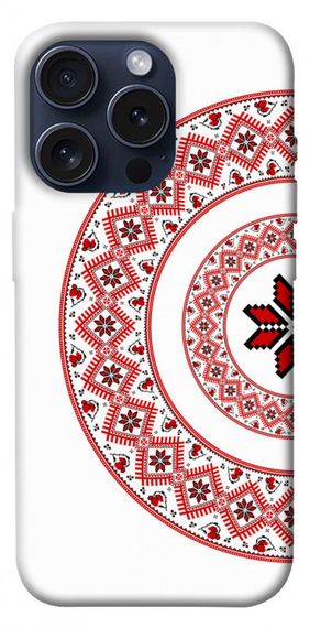 Чохол з картинкою Вишиванка 3 для Apple iPhone 15 Pro (6.1")