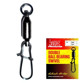 Вертлюг із застібкою 2 підшипника LJ Double Ball Bearing Swivel