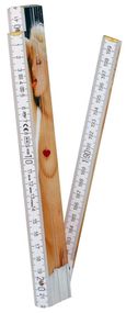 Линейка - Folding Ruler "Girl", 2 м Sex Aura