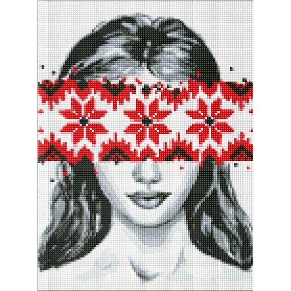 Алмазна мозаїка "Оберіг" ©alina.slobodian.art Ідейка AMC7667 без підрамника 30х40 см