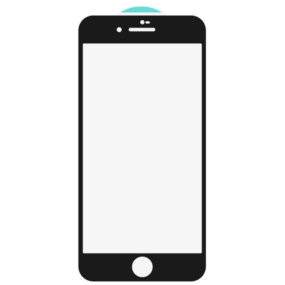 Захисне скло SKLO 3D для Apple iPhone 7 plus / 8 plus (5.5") Чорний | Зображення 1
