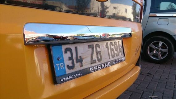 Накладка над номером (нерж.) Carmos - Турецька сталь для Fiat Fiorino/Qubo 2008-2024 рр | Зображення 2