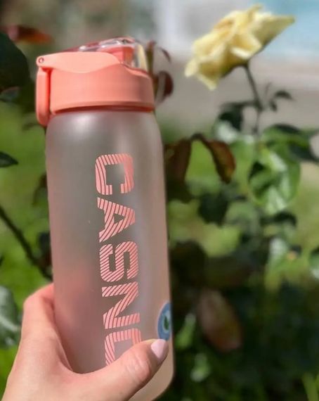 Пляшка для води Casno 800 мл KXN-1246 Рожева (KXN-1246_Pink) | Зображення 7
