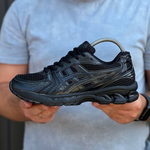 Демісезонні кросівки Asics текстиль/шкіра колір чорний | Зображення 3