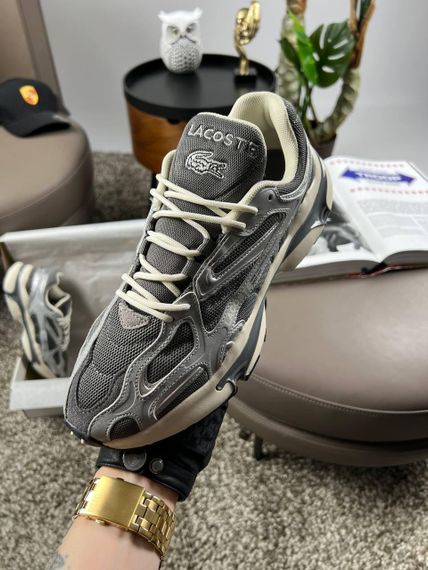 Чоловічі кросівки Lacoste L003 2K24 Grey Silver (текстиль) A3922 43 27,5 | Зображення 9