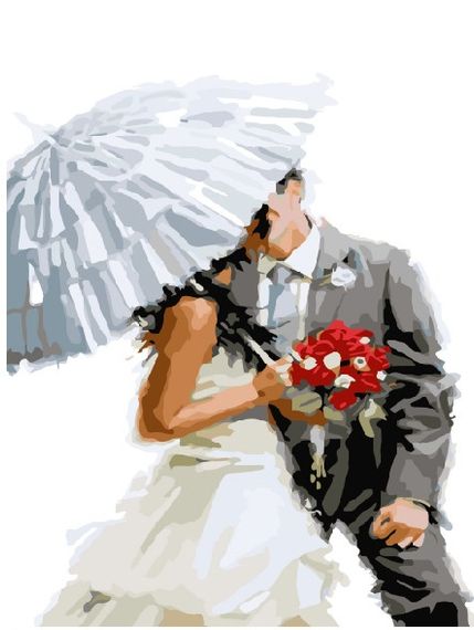 Свадебный поцелуй