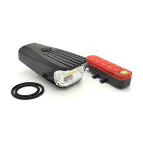 Набір ліхтарик+ стоп QX-T0105, 3+4 режими, Box