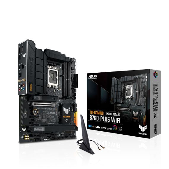 Материнcька плата ASUS TUF GAMING B760-PLUS WIFI s1700 B760 4xDDR5 M.2 HDMI DP Wi-Fi BT ATX (90MB1ER0-M1EAY0) | Зображення 7