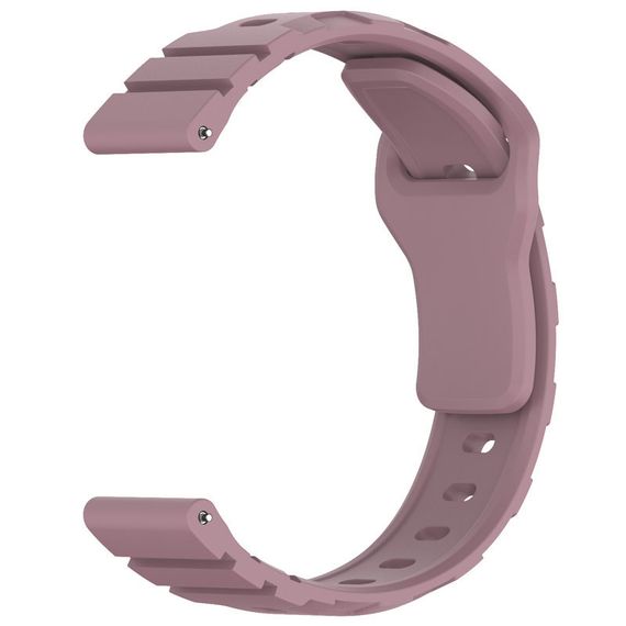 Силіконовий ремінець Defense для Smart Watch 20mm Purple | Зображення 2