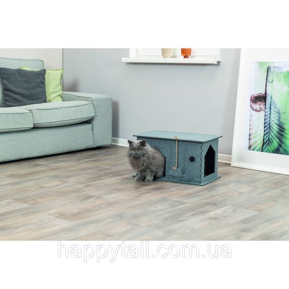 Будиночок для котів Trixie (Тріксі) «Lene» — фетровий, 54 х 30 х 35 см, сірий | Зображення 6