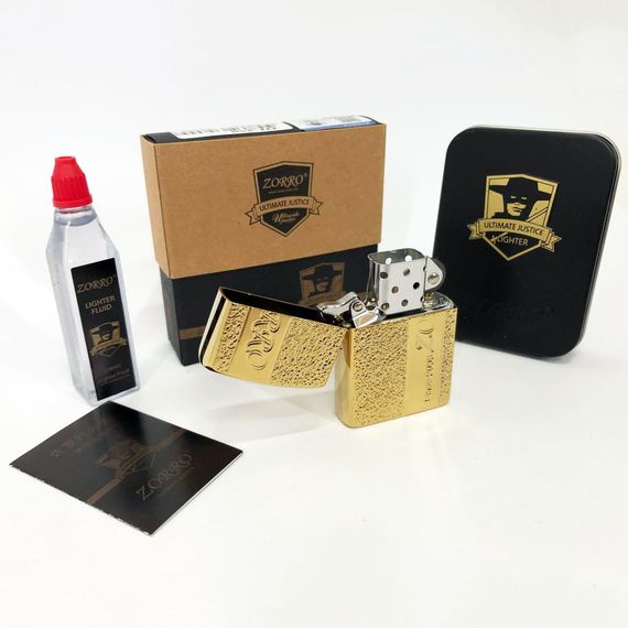 Зажигалки бензиновые Zorro HL-358 / Зажигалки подарки для мужчин / PG-394 Ветрозащитная зажигалка | Зображення 8