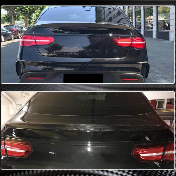 Спойлер V2 (Карбон) для Mercedes GLE coupe C292 2015-2019 гг | Зображення 5