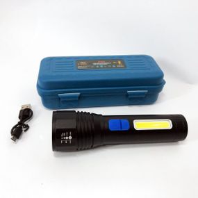 Тактичний ліхтар ручний CB-C11-P50-COB, Яскравий тактичний ліхтарик, Зручний ручний ліхтар BK-42