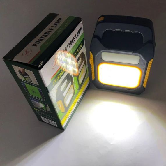 Ліхтар світлодіодний прожектор JY-978D-LED+12COB, Ліхтар аварійний світлодіодний акумуляторний | Зображення 3