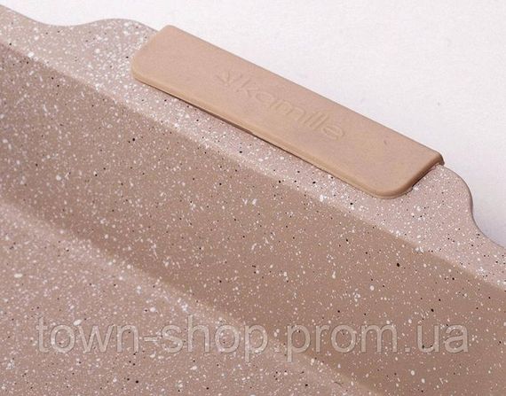 Форма для выпечки Kamille Marble 40.5х27х6см силиконовыми ручками KM-6036A | Зображення 2