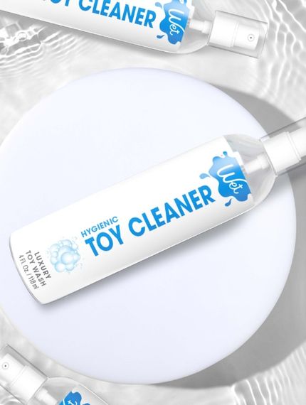 Очищувач для секс-іграшок без спирту Wet Toy Cleaner, на водній основі, 118 мл | Зображення 2