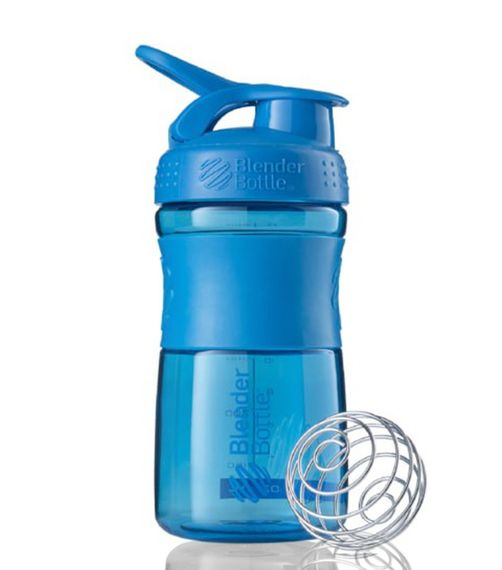 Шейкер спортивний (пляшка) BlenderBottle SportMixer Flip 20oz/590ml Cyan (Original) | Зображення 1