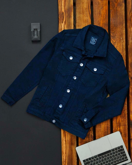 Куртка джинсова синий S | Зображення 1