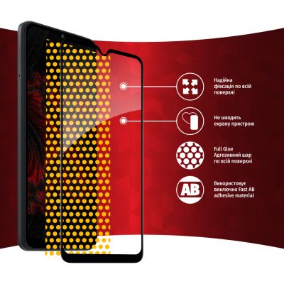 Стекло защитное Intaleo Full Glue Xiaomi Redmi A1 (1283126545337) | Зображення 5