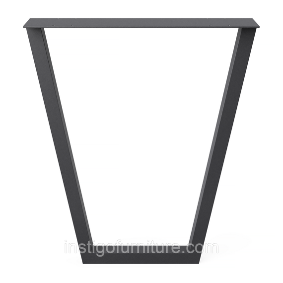 Комплект опор для столу з металу 630×100mm, H=730mm (профільна труба: 40x40mm) | Зображення 4