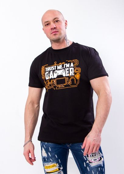 Футболка чоловіча "Gamer" Носи своє 54 Чорний (p-5057-103161)