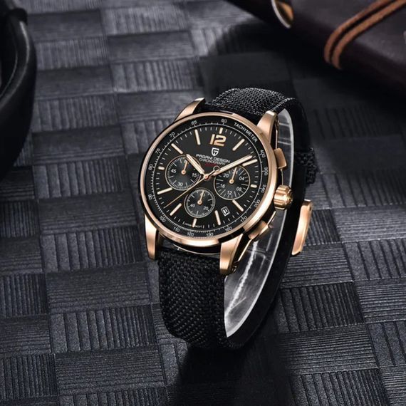Годинник P2agani Design YS008 Rose Gold-Black | Зображення 2